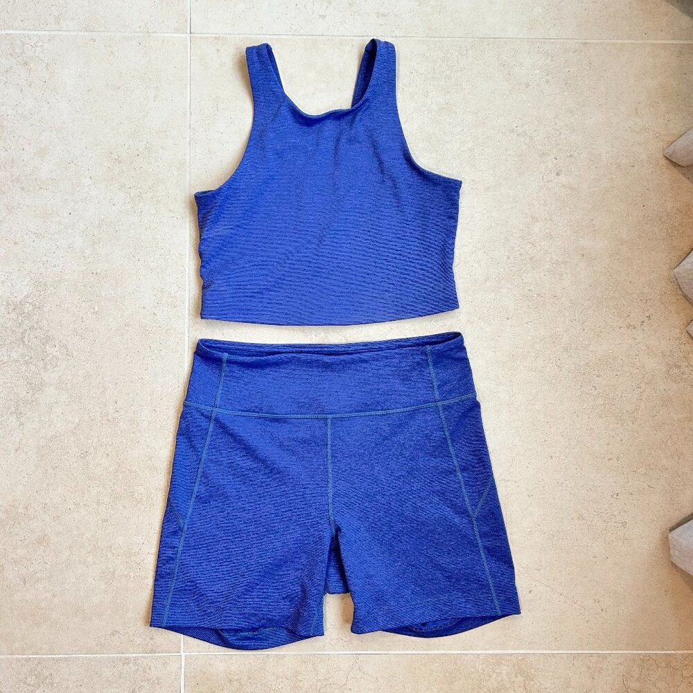 Outdoor Voices Periwinkle Matching Set